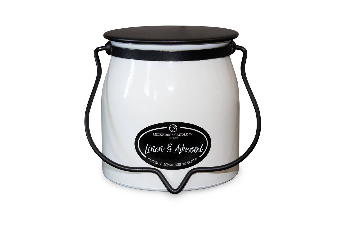 Linen & Ashwood - Butter Jar 16oz - ladymaesboutique