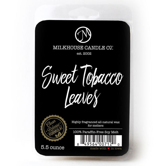 Sweet Tobacco Leaves - 5.5oz wax melts - ladymaesboutique