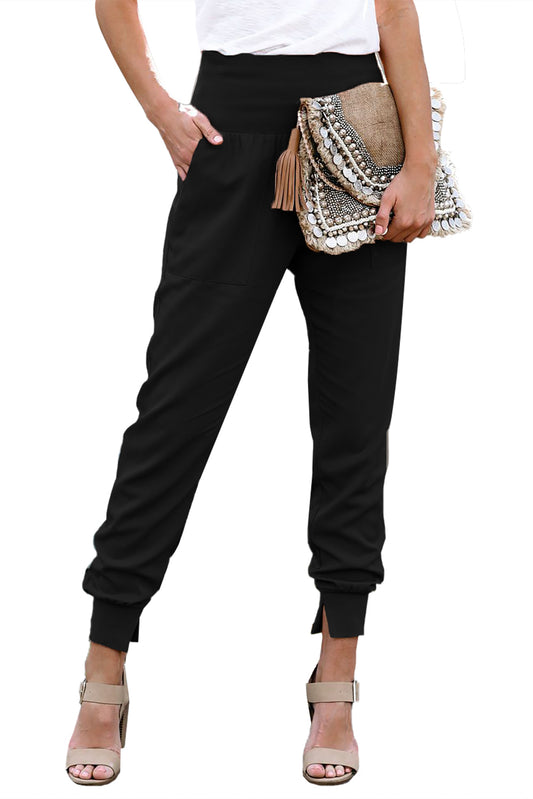 The Nora Joggers - Black - ladymaesboutique