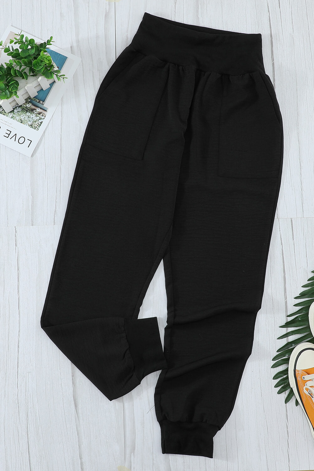 The Nora Joggers - Black - ladymaesboutique