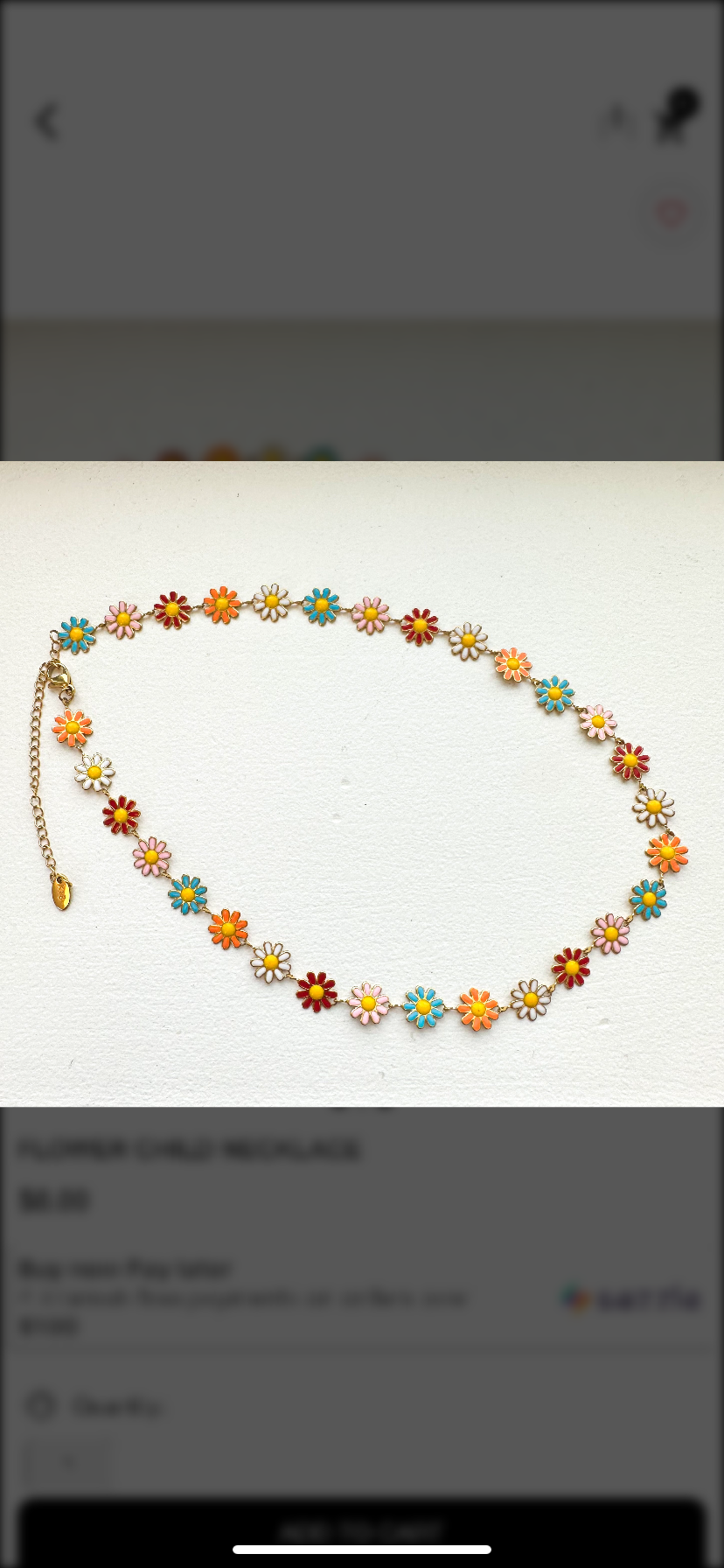 Flower Child Necklace