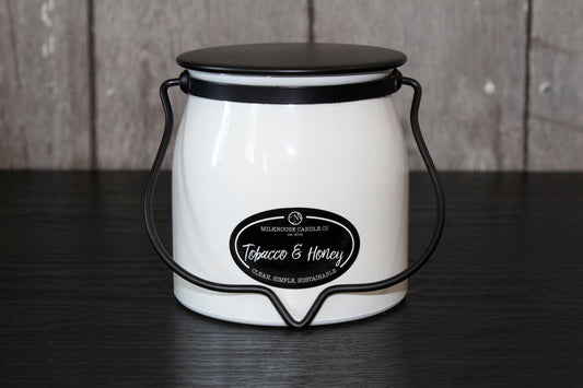 Tobacco & Honey - 16oz Butter Jar