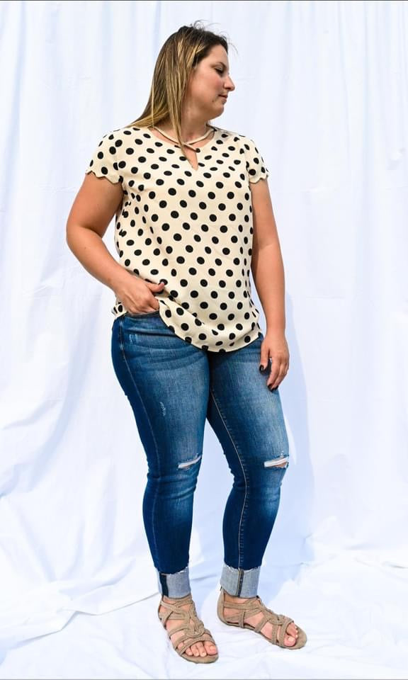 The Harper Top - Small - ladymaesboutique
