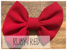Liverpool Bow - Ruby Red