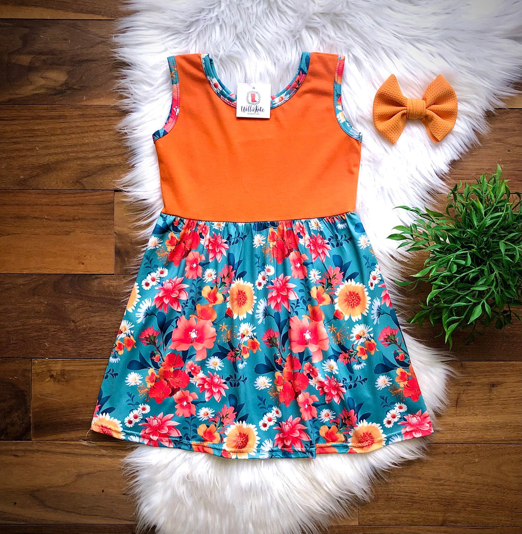 The Tropical Dress - ladymaesboutique