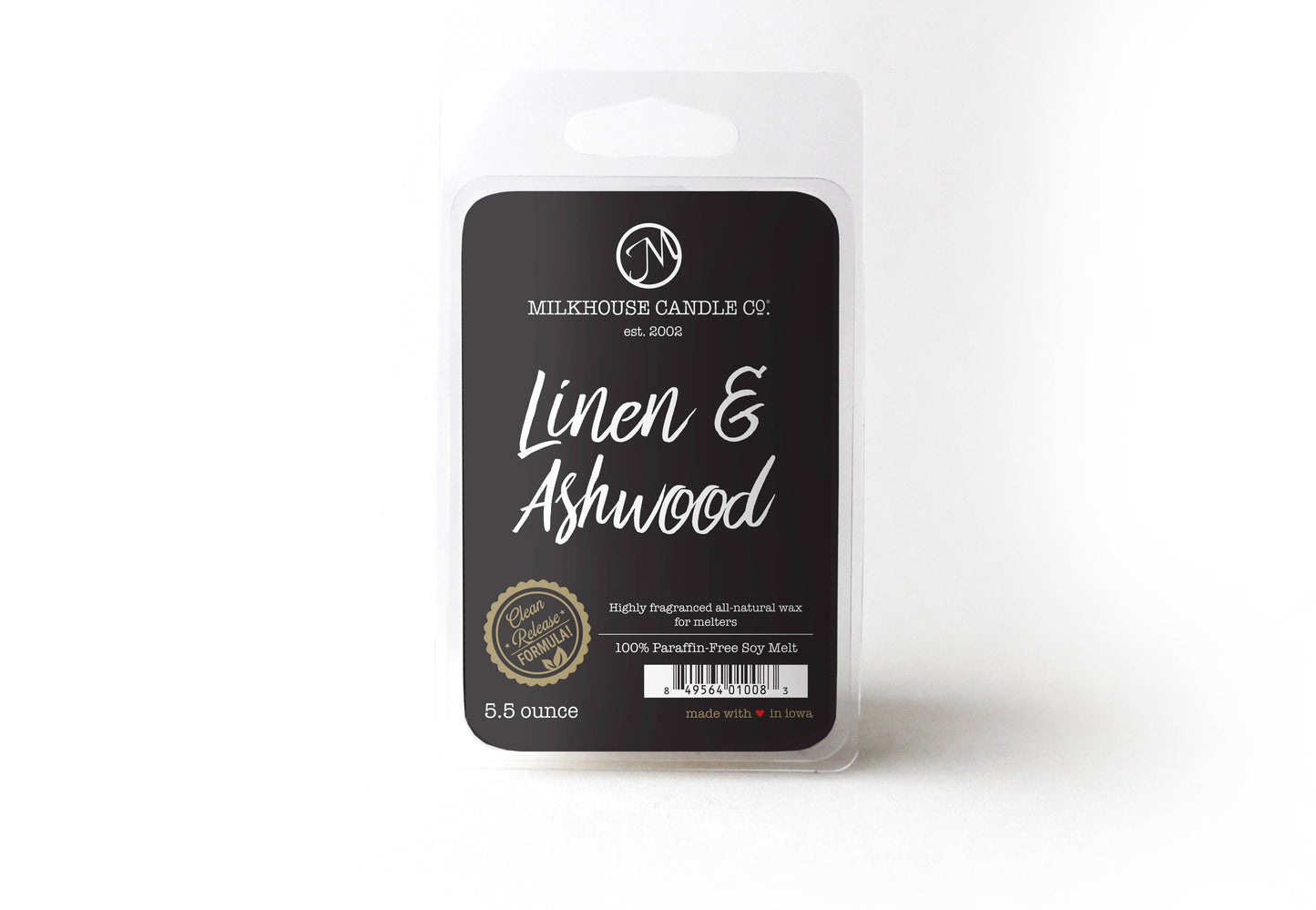 Linen & Ashwood - Large Fragrance Melts 5.5oz - ladymaesboutique