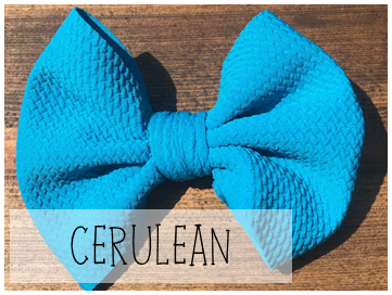 Liverpool Bow - Cerulean Blue