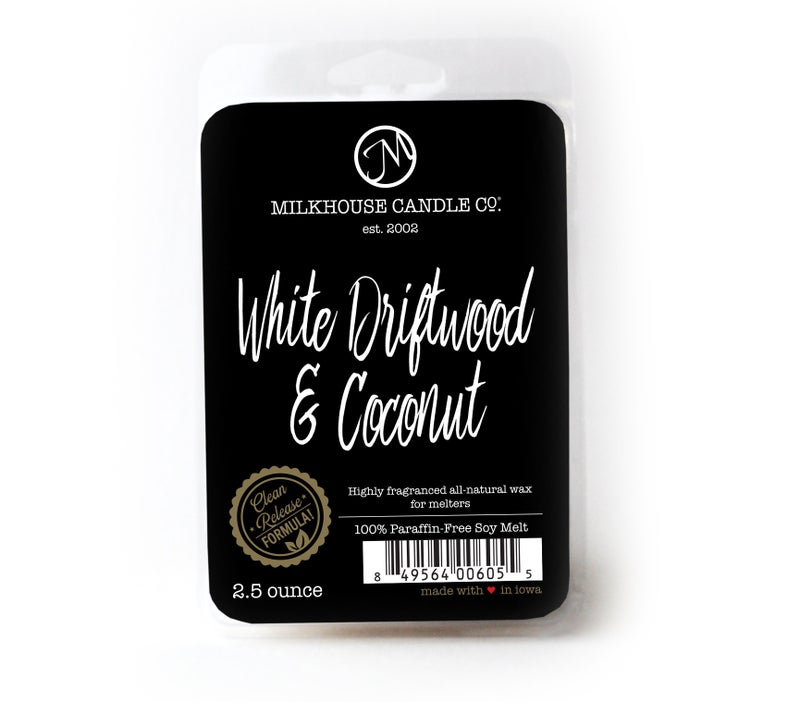 White Driftwood & Coconut -  2.5 oz Wax Melts